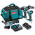 18V 3 PCE BRUSHLESS HAMMER DRILL, DRIVER, P/S GRINDER 2 x 5.0AH BATTERIES, & CHARGER