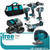 18V BRUSHLESS 4 PCE COMBO KIT - 2 x 5.0AH BATTERIES & CHARGER