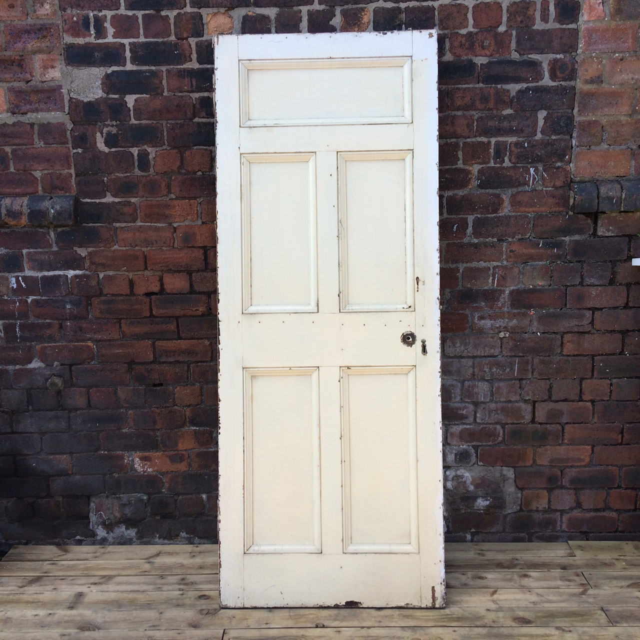 Victorian/ Edwardian traditional 5 panelled door. - Glasgow Salvage
