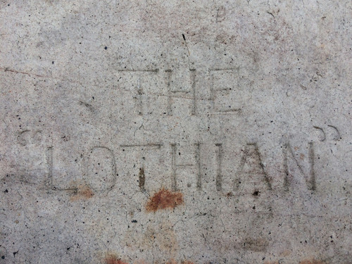 **SOLD OUT ^^Victorian Fire Brick inscribed "The Lothian".