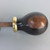 Pair of original hardwood Victorian/ Edwardian pear shaped door knobs/ door handles suitable for rim lock