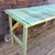 Large vintage rustic workshop table.