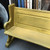 **SOLD**  Painted pew end