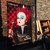 Alice In Wonderland ( Disney 2010)- HUGE Cinema poster featuring The Red Queen played by Helena Bonham Carter Size approximately 150 cm x 240 cm