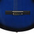 vidaXL Western Classical Cutaway Guitar with 6 Strings Blue Shaded 38"