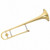 B Flat Trombone Golden Brass with Mouthpiece