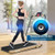 2-in-1 Folding Treadmill with Remote Control and LED Display-Golden - Color: Golden - Size: 2-2.75 