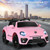 Volkswagen Beetle Kids Electric Ride On Car with Remote Control-Pink - Color: Pink