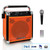 Trexonic Wireless Portable Party Speaker with USB Recording, FM Radio & Microphone, Orange