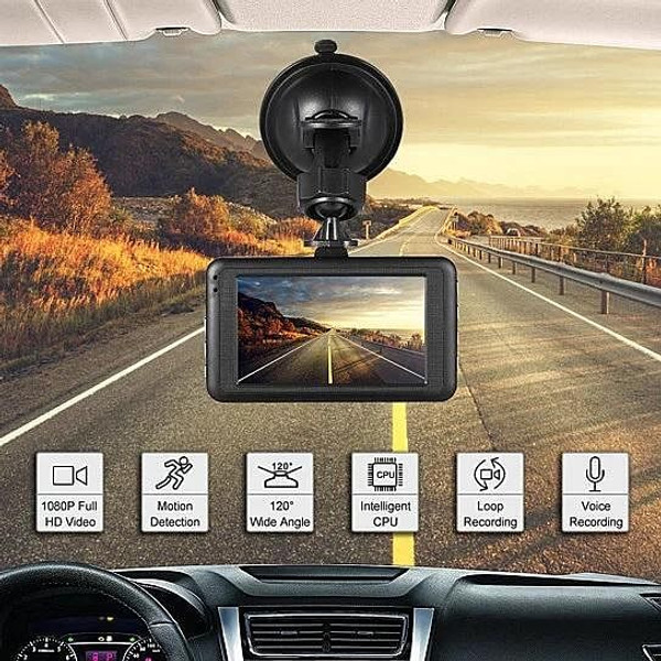 Black Box Dash Cam 1080P G-Sensor Looping Car Camera