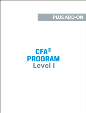 CFA Program Level I - Plus Add On