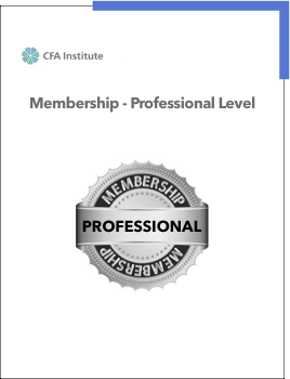 CFA Institute Membership - Charterholder Professional