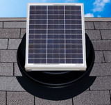 Adjustable solar panel for roofs that do not face south