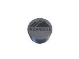 Grey cap with black logo engraving standard coloring used.