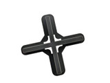 Cross style spacer currently available with a 1/2" gap