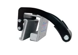 The Spacer easily attaches to flat plate of the caddy. It's purpose is to increase grip for thinner framed solar panels