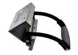 The spacer stays firmly in place with a set screw.