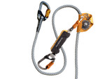 This kit includes ASAP fall arrester, shock pack, carabiners, and 50' lifeline