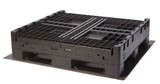 When flat bin is only 12.5" tall allowing for many bins to be stored in a small footprint