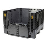 Dual drop doors for easy access to contents