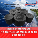 Ground Mount Pipe Caps