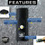 USB Secure 22,000,000 Keychain Stun Gun FEATURES