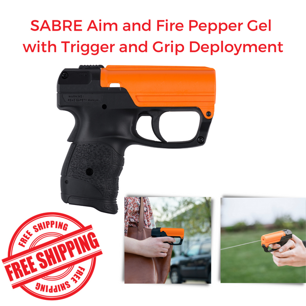 DefenseShopper.com Sabre Aim & Fire Pepper Spray UNIT