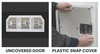 plastic door cover