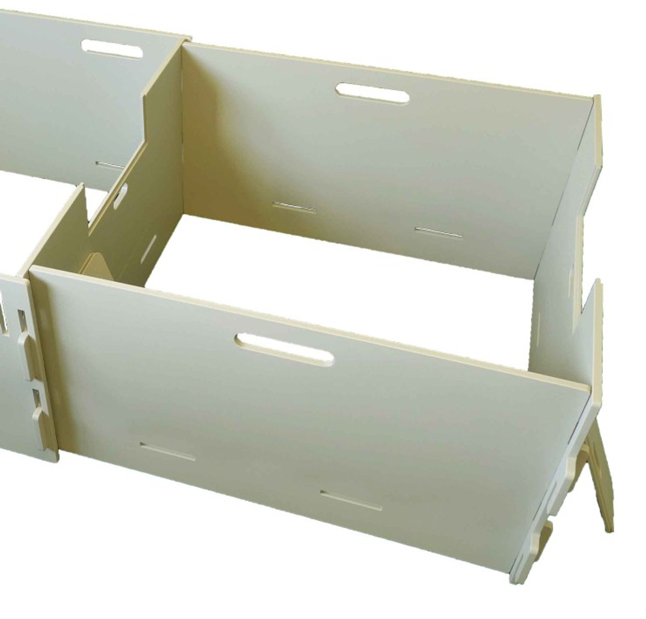 Magnapen whelping box  extension pen - solid sides - side view