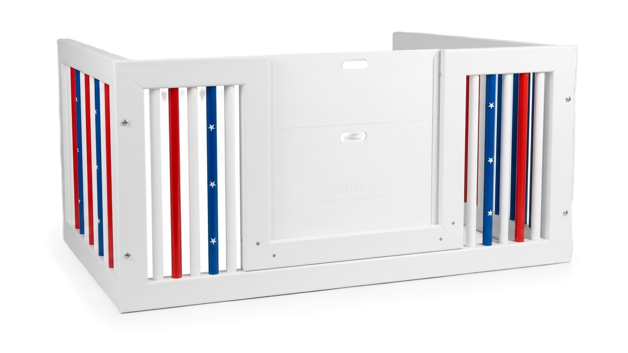 Red, White & Blue Jonart Extension Pen - Front
