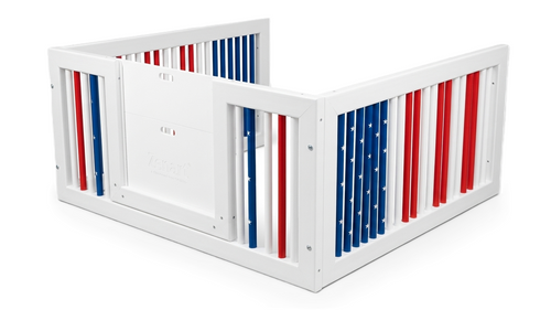 Red, White & Blue Jonart Extension Pen - Left