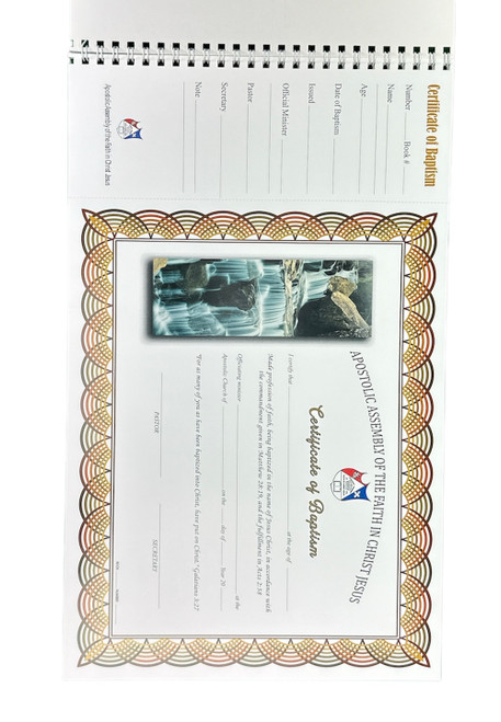 Certificate of Baptism