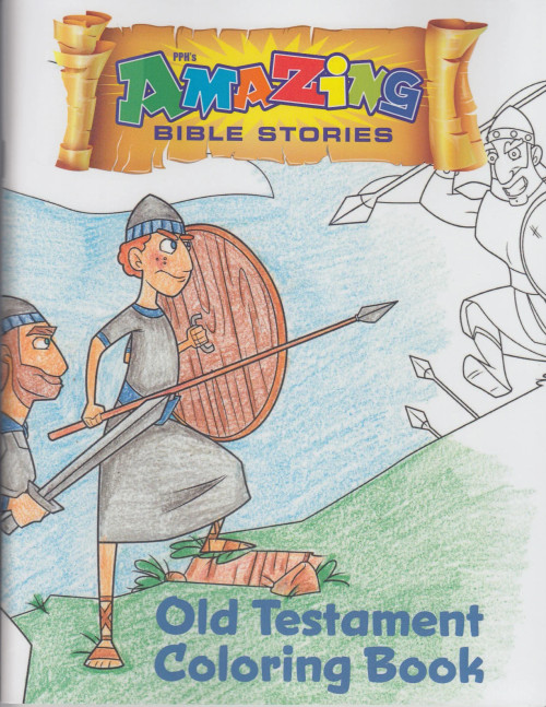 Amazing Bible Stories-Old Testament Coloring Book