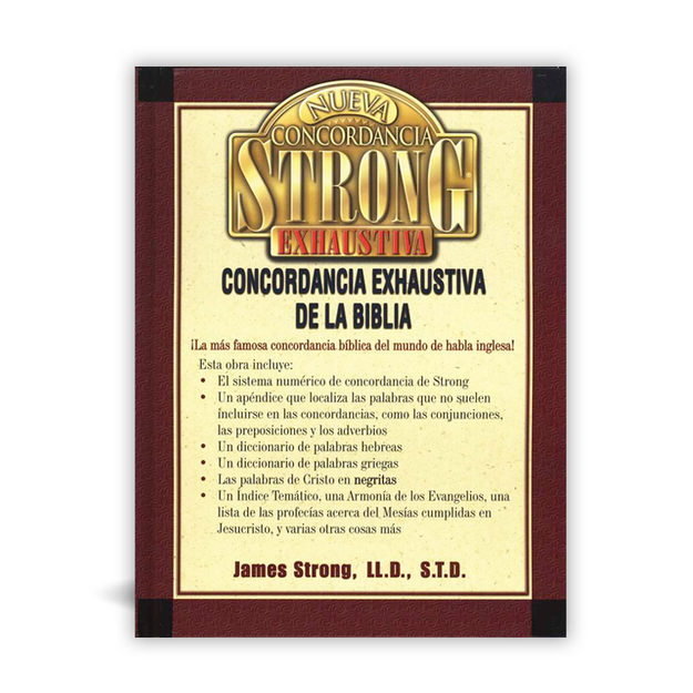 Cover: Nueva Concordancia Exhaustiva de la Biblia Strong