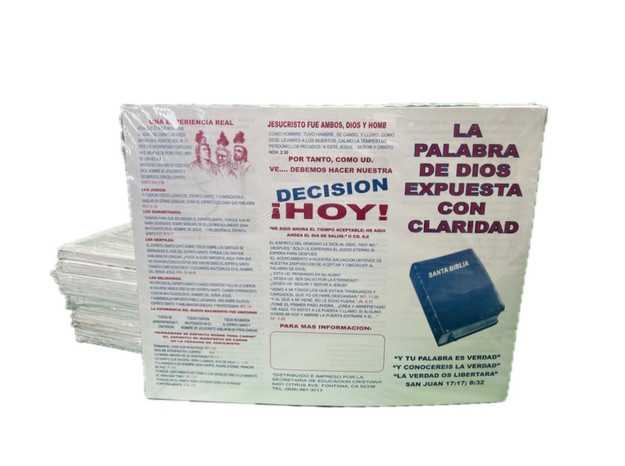 La palabra de Dios expuesta con claridad.