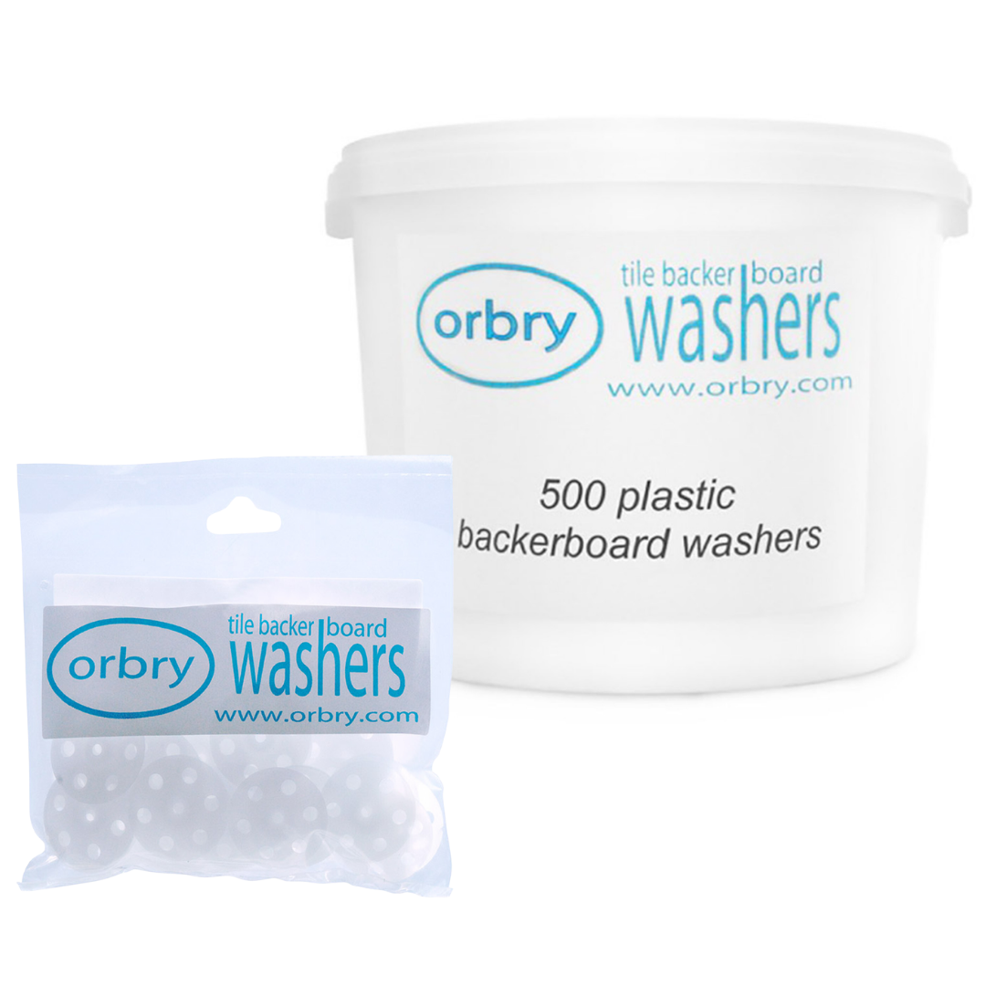 Orbry Plastic Tile Backer Board Washers
