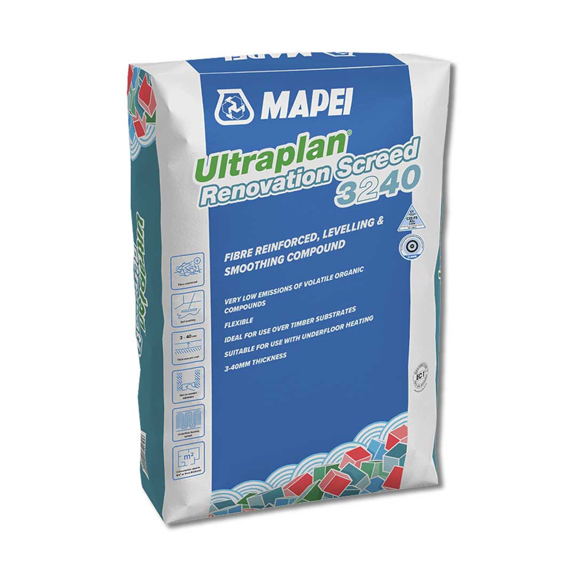 Mapei Ultraplan Renovation Screed 3240 Self Levelling Compound (25kg)