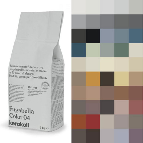 Kerakoll Fugabella grout colours
