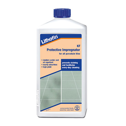 Protect your tiles with a bottle of Lithofin KF Protective Impregnator supplied by tile fix direct