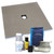 Orbry Centre Drain Shower Tray Kit for showers and wet rooms