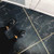 Genesis 22.5mm TDP Aluminium Square Edge Tile Trim used in a tiled floor