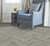 Johnsons Klix Light Grey Herringbone RLTV Flooring Tiles used in a sitting room