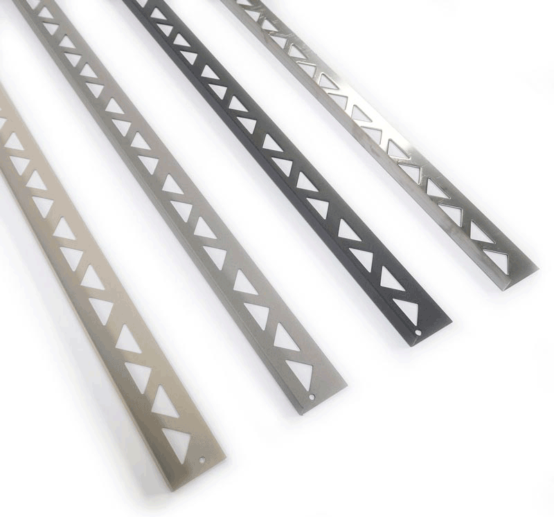 porcelquick outdoor tile trims