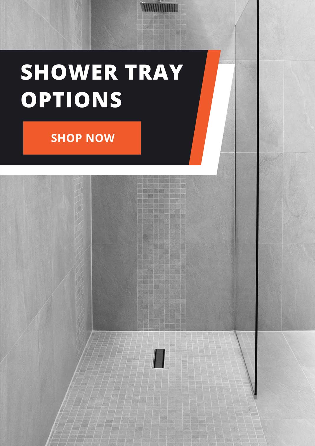 shop shower trays for wet rooms and bathrooms at tile fix direct