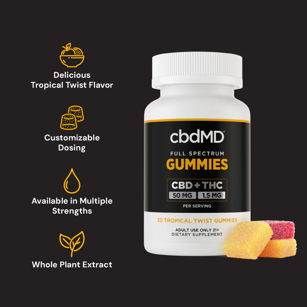 cbdMD Full Spectrum Gummies