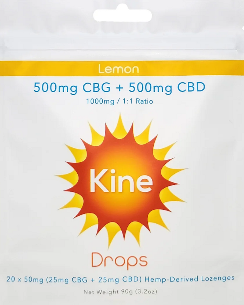 CBD-CBG 1:1 Lozenge Drops | 50mg | Kine