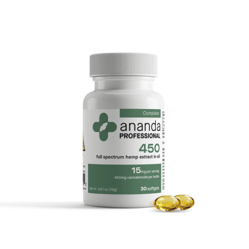Full Spectrum 15mg CBD Softgels | Ananda Professional