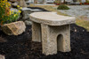 Hand sculpted large stone curved concrete castle bench from Athena Garden make wonderful memorial and special holiday gifts. This curved concrete  bench is a unique castle design that has quality and personality , decorative concrete garden bench, outdoor decor and personalized memorial bench.
concrete bench, concrete garden bench, patio bench, Large Cast Stone Curve Bench, Athena Garden Romanesque style memorial bench, Tuscan stone garden bench,Outdoor Lawn and Garden Athena Garden Tuscan Decorative Bench, Large Cast stone Bench, Curved Garden Bench 