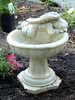 Hand sculpted outdoor garden laying angel birdbath from Athena Garden make wonderful Mother's Day and Christmas gifts. This Stone Birdbath angel sculpture is a unique design that has quality and personality, decorative garden concrete birdbath, outdoor birdbath gifts for all occasions. Casted Stone Angel one piece birdbath, athena garden bird bath, concrete decorative angel, small angel birdbath, concrete angel bird bath, Birdbath with Resting Angel, durable birdbath, organic birdbath, 