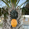 Athena Garden Tropical hand sculpted outdoor wall art pineapple from Athena Garden for your patio or beachy decor setting. This outdoor pineapple is casted in cement and proudly made here in the USA.